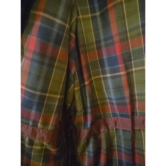 Orvis Waxed Cotton Anorak Rain Jacket Olive Sz M Coat - Picture 4 of 10